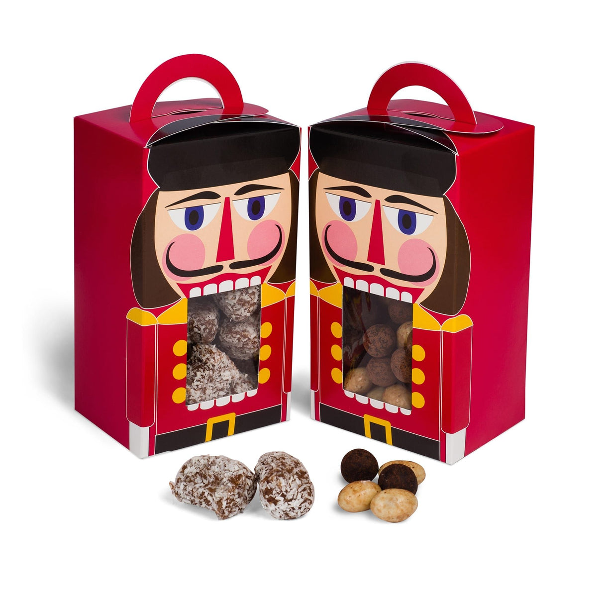 Nutcracker - with Window - Tote Box - (1 lb) 3-7/8 x 3 x 6-13/16"