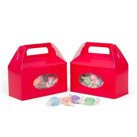 Red Window - Tote Box - 6-3/8 x 3 x 3-1/2"