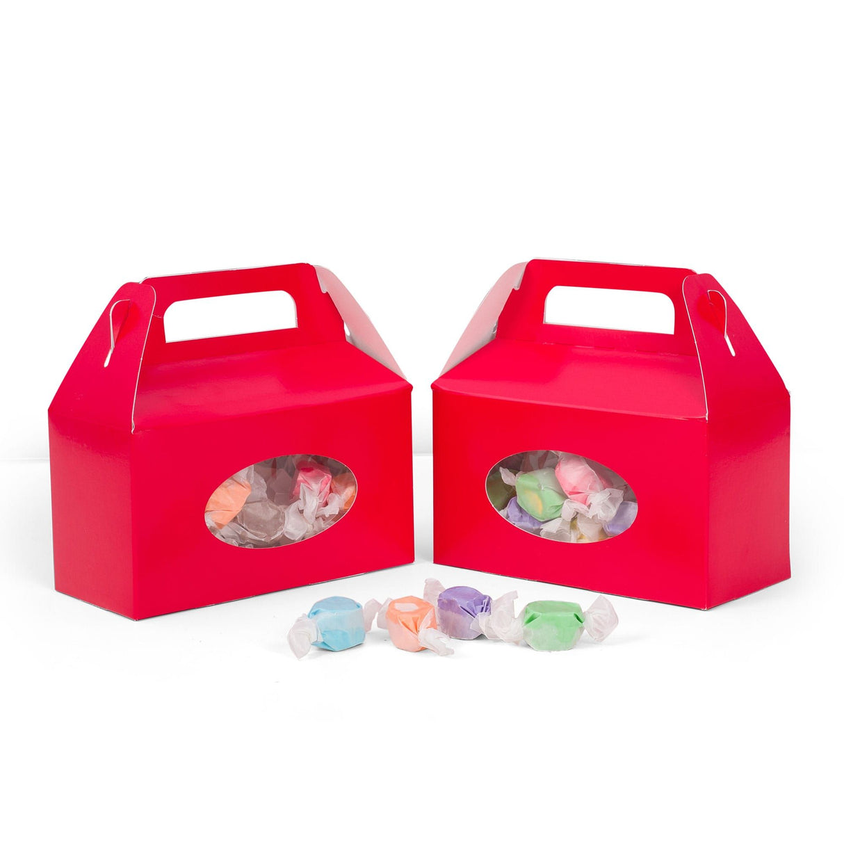 Red Window - Tote Box - 6-3/8 x 3 x 3-1/2"