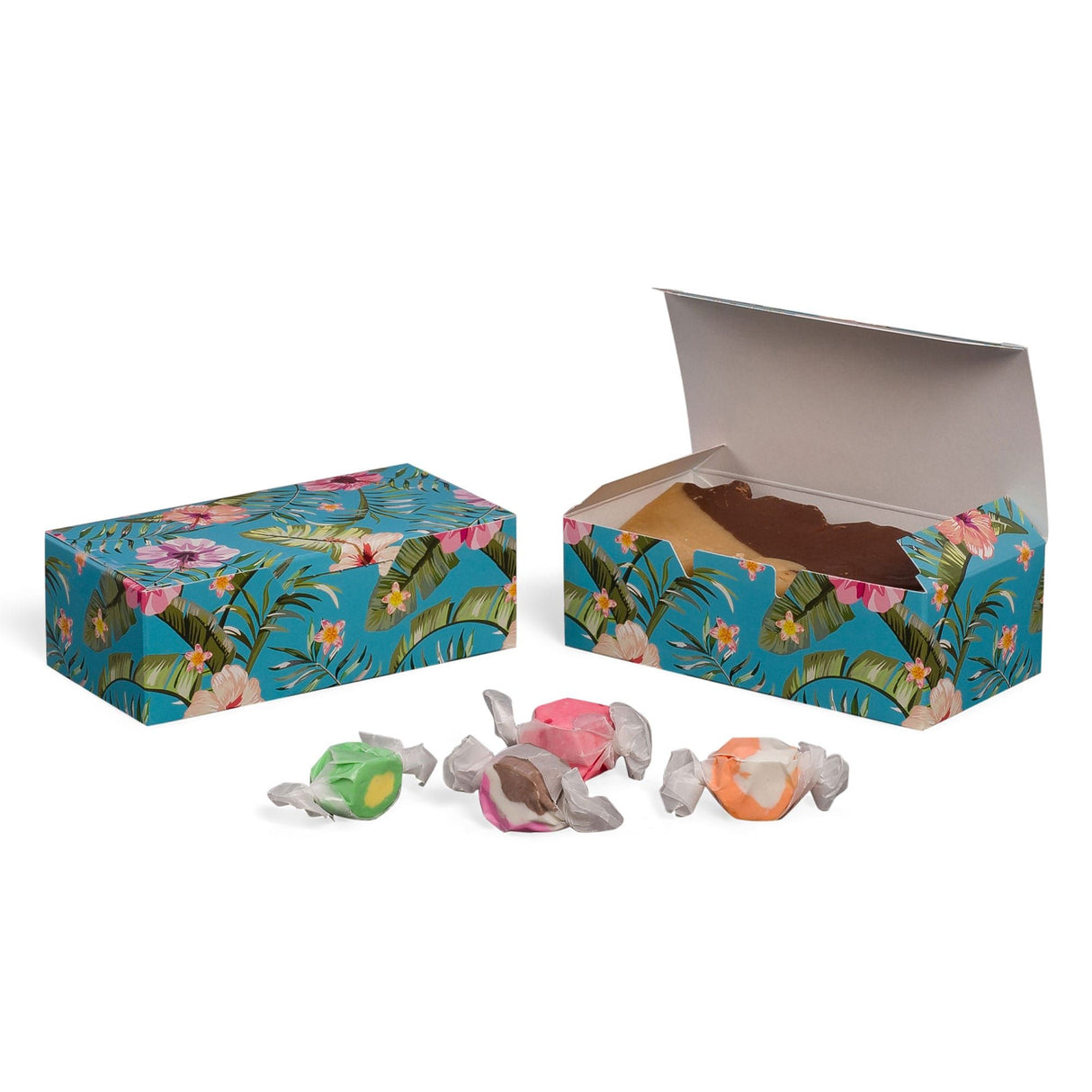 Hawaiian Shirt - Folding Candy Box - (1/2 lb) 5-1/2 x 2-3/4 x 1-3/4"