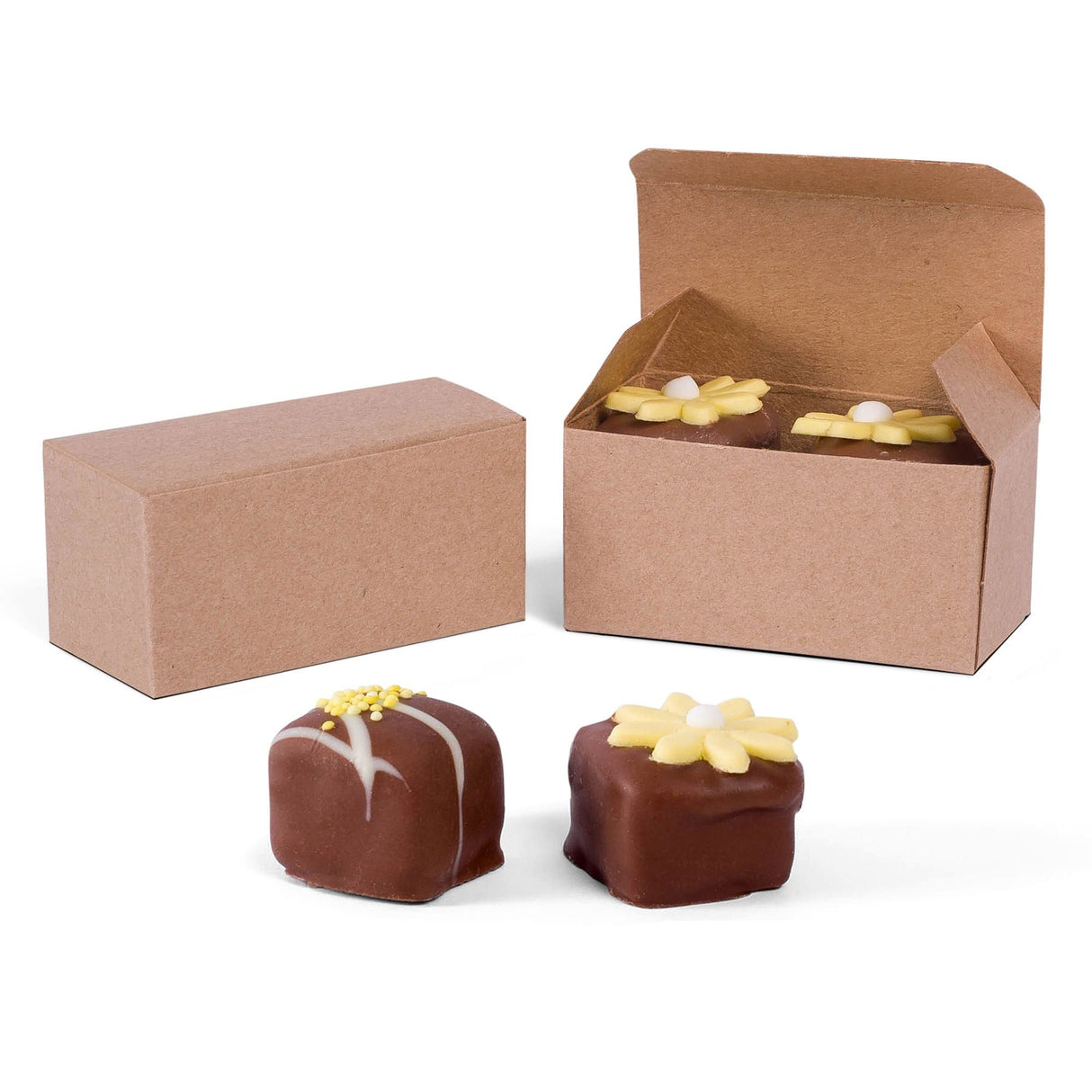 Kraft - Mini Truffle Candy Box - 2-9/16 x 1-5/16 x 1-1/4"