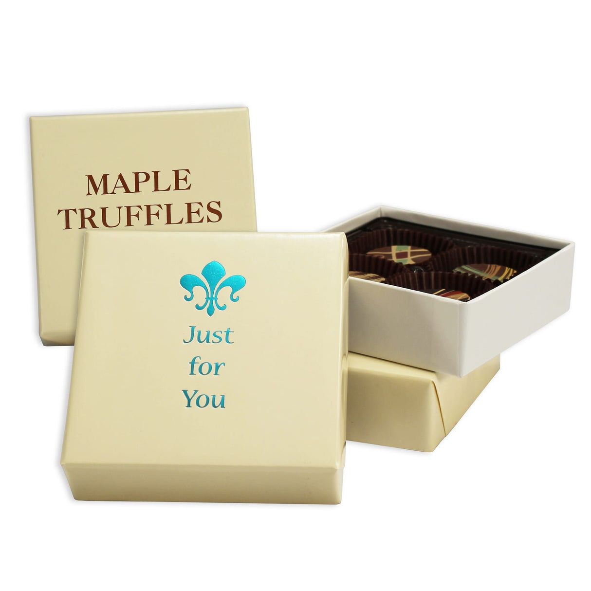 Ivory - Set Up Candy Box - (3 oz) 3-1/2 x 3-1/2 x 1-1/8"