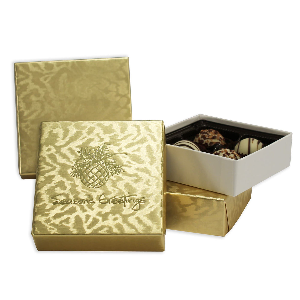 Royal Gold - Set Up Candy Box - (3 oz) 3-1/2 x 3-1/2 x 1-1/8"