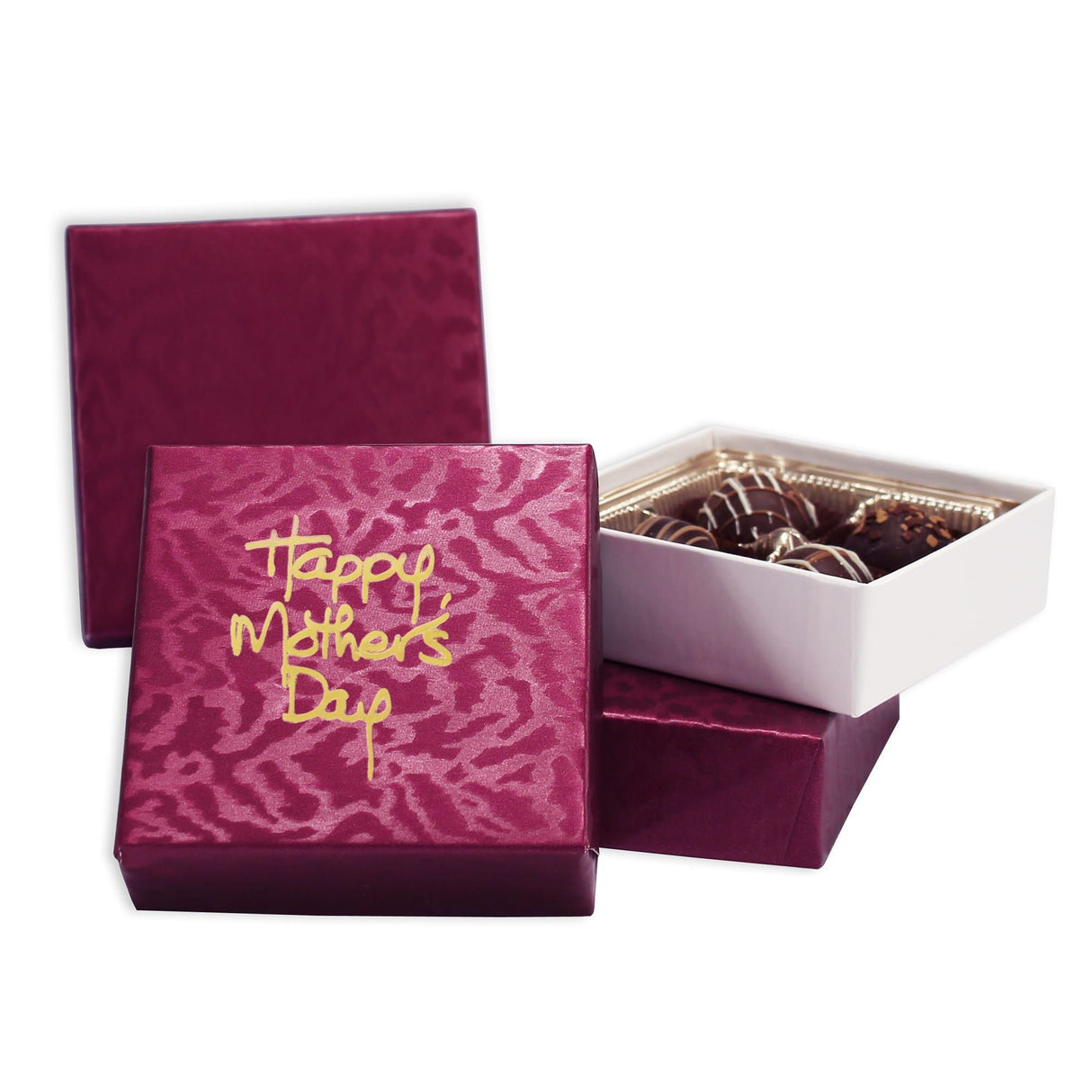 Royal Mulberry - Set Up Candy Box - (3 oz) 3-1/2 x 3-1/2 x 1-1/8"