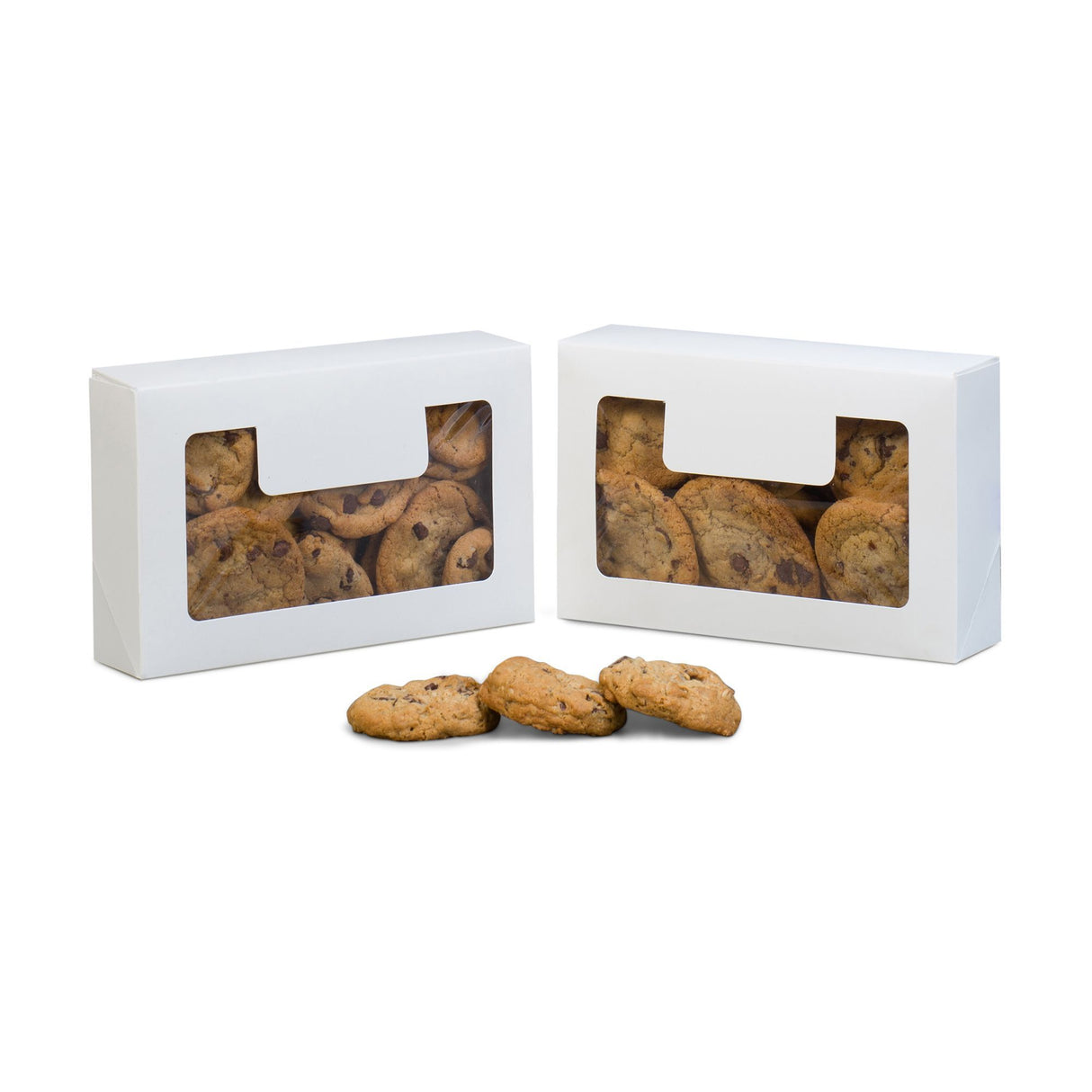 White Window - Cookie Box - 8-1/2 x 5-3/8 x 2"