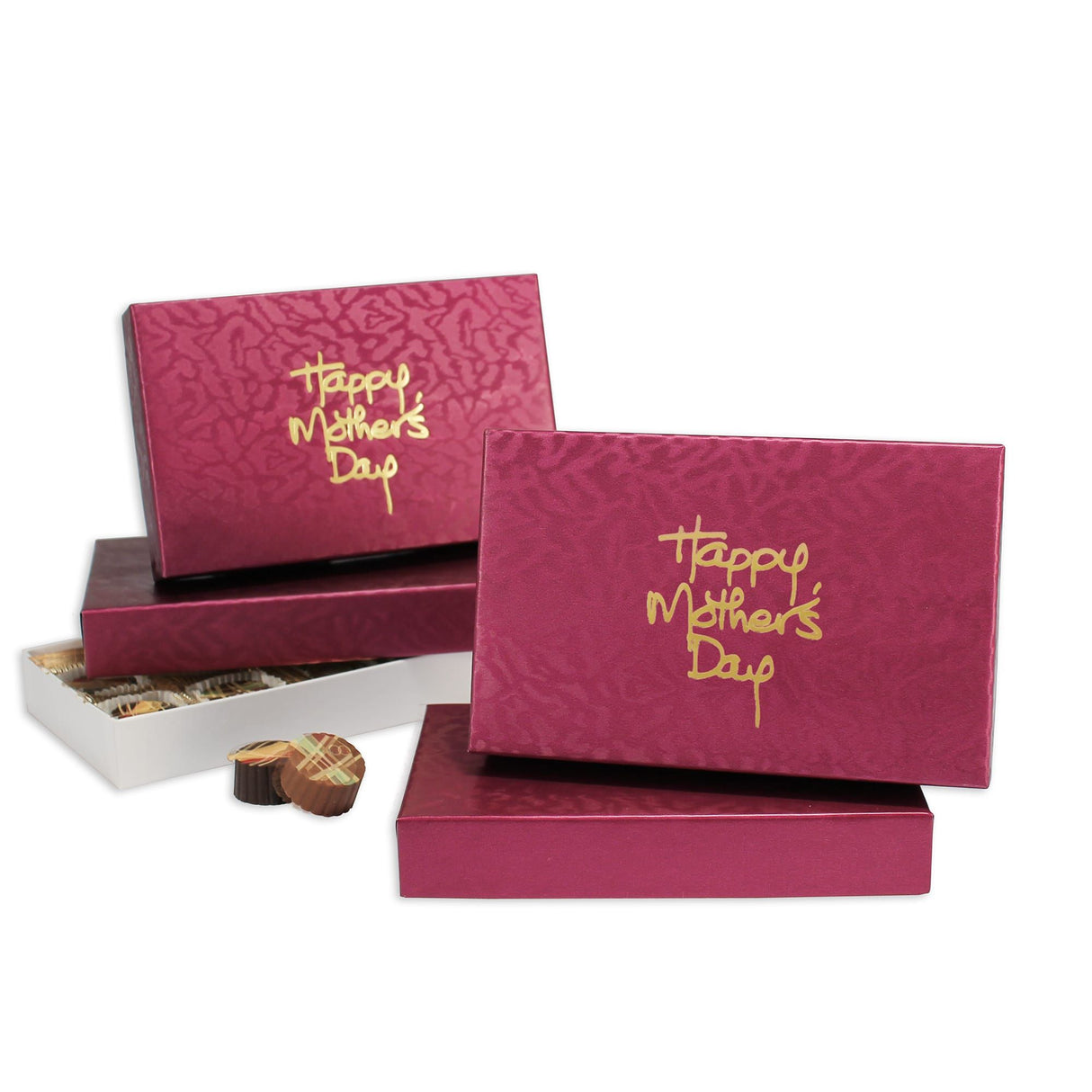 Royal Mulberry - Set Up Candy Box - (1/2 lb) 7 x 4-3/8 x 1-1/8"