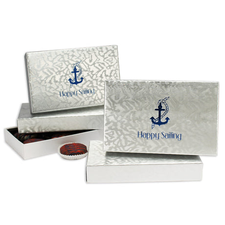 Royal Silver - Set Up Candy Box - (1/2 lb) 7 x 4-3/8 x 1-1/8"