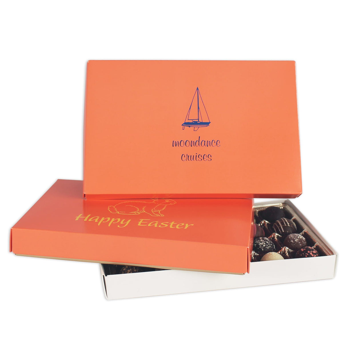 Coral - Candy Box Lid - (1 lb) 9-5/8 x 6-1/8 x 1-1/8"