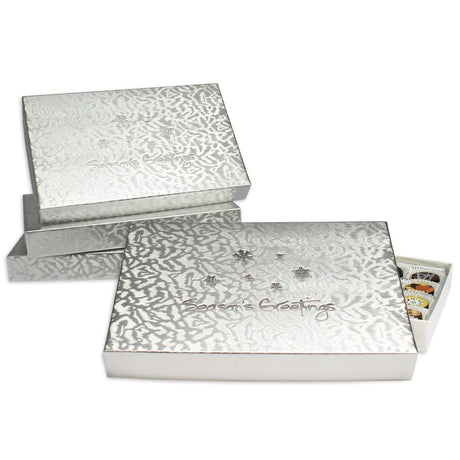 Royal Silver - Set Up Candy Box - (1 lb) 9-3/8 x 6 x 1-1/8"