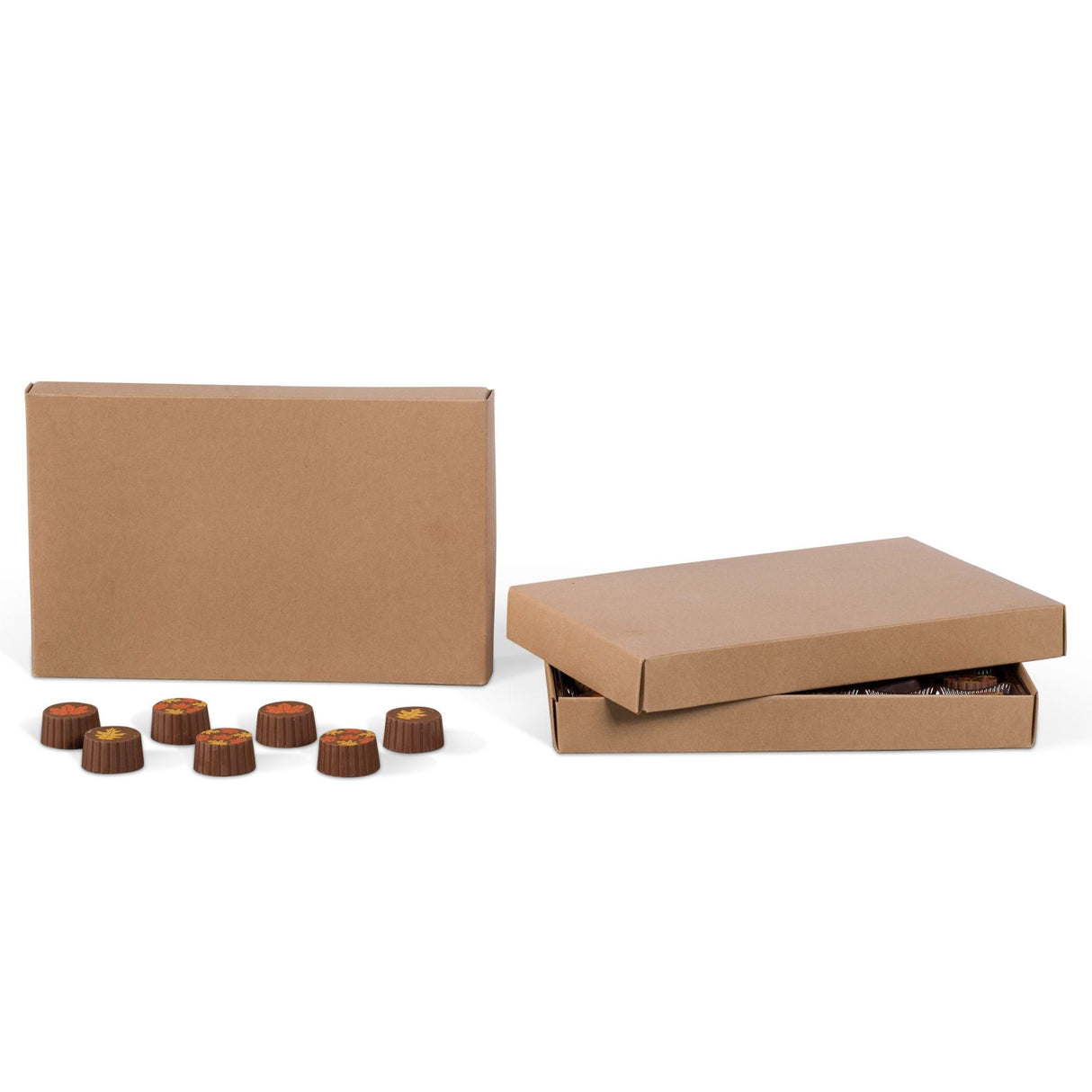 Kraft - Candy Box Lid - (1 lb) 9-5/8 x 6-1/8 x 1-1/8"