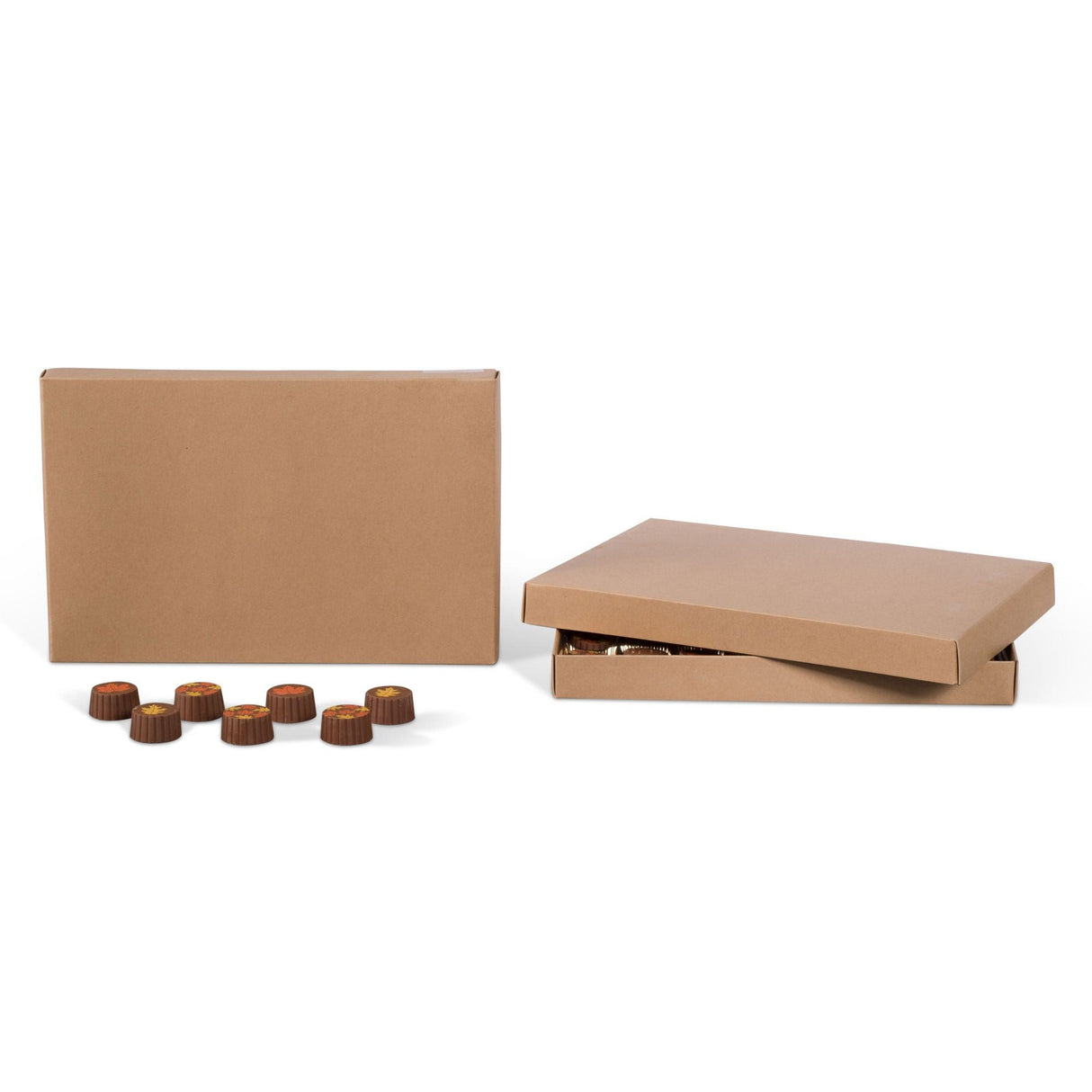 Kraft - Candy Box Lid - (1-1/2 lb) 11-3/16 x 7-3/8 x 1-1/8"