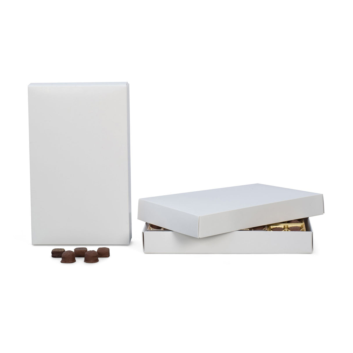 White - Candy Box Lid - (5 lb) 15 x 9-3/16 x 2"