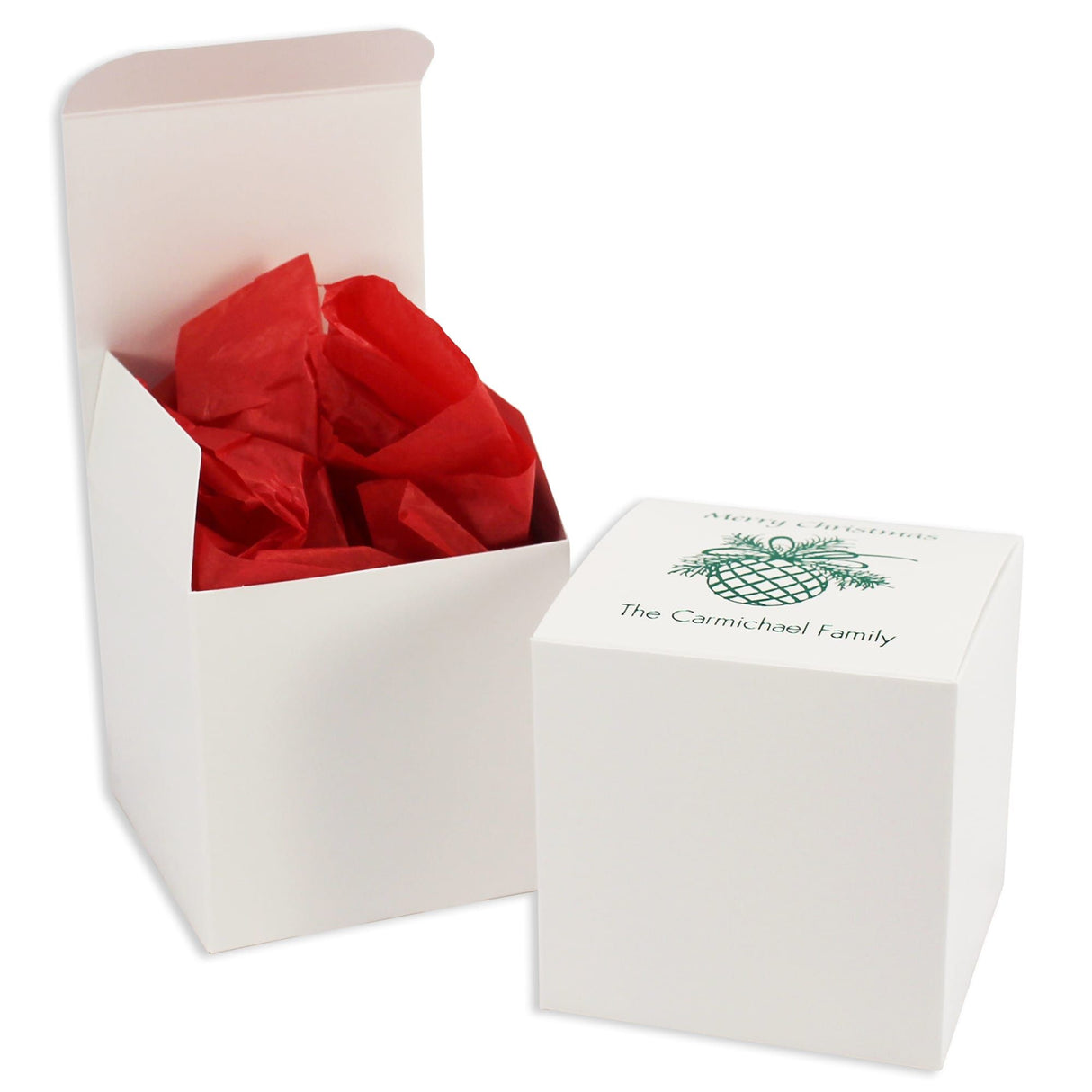 White - Cube/Mug Box - 4 x 4 x 4"