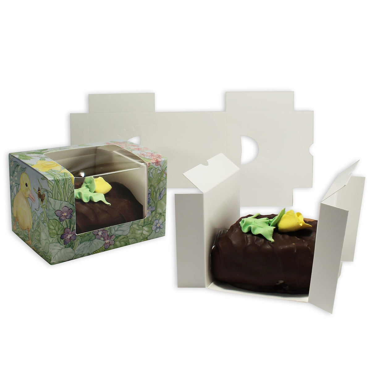 White - Egg Insert - (3 lb) 7 x 5-1/16 x 4-1/2"