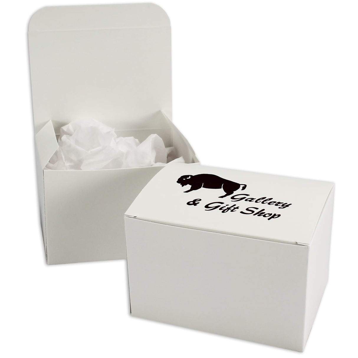 White - Egg Mold Candy Box - (2 lb) 6-1/8 x 4-5/8 x 4"