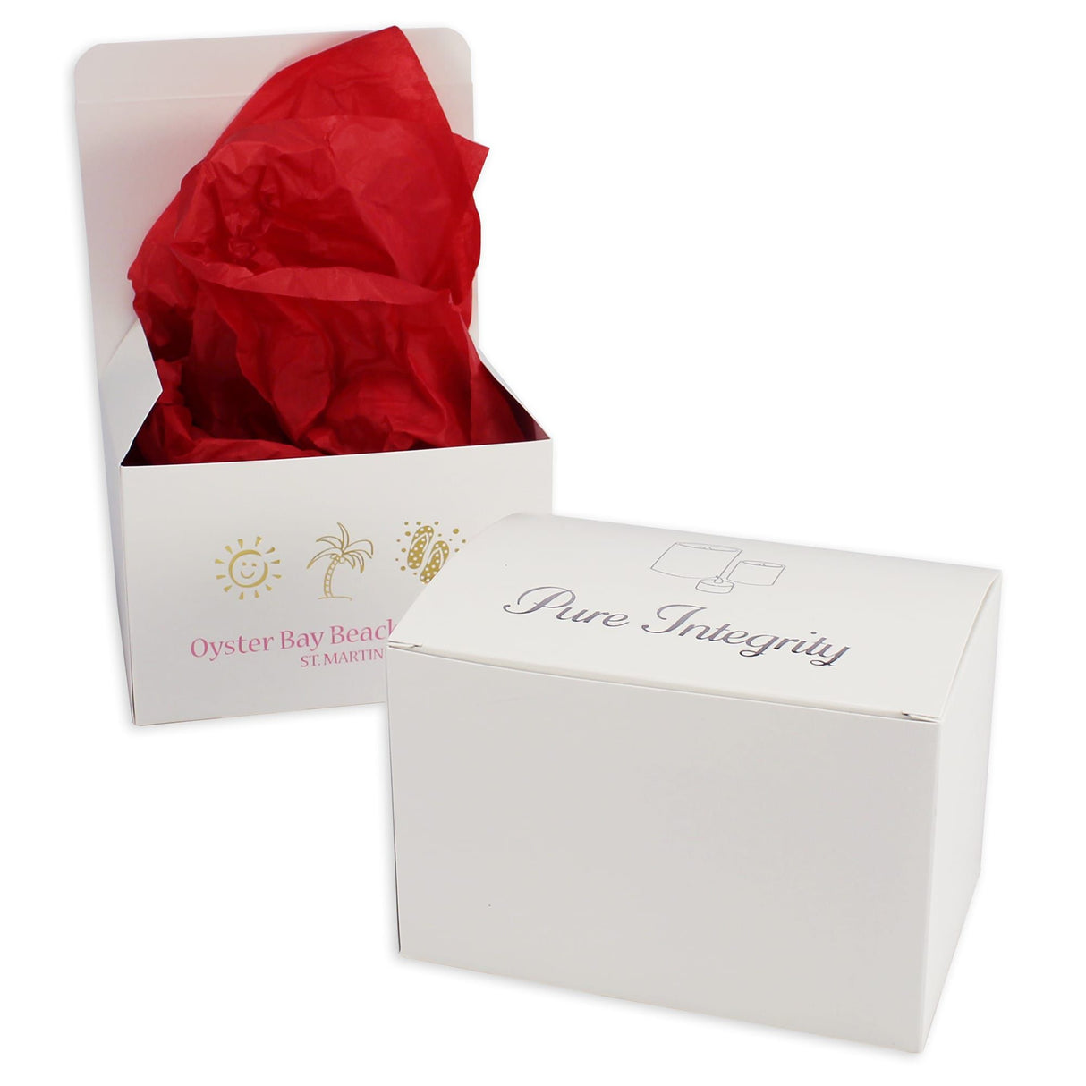 White - Egg Mold Candy Box - (3 lb) 7 x 5-1/16 x 4-1/2"