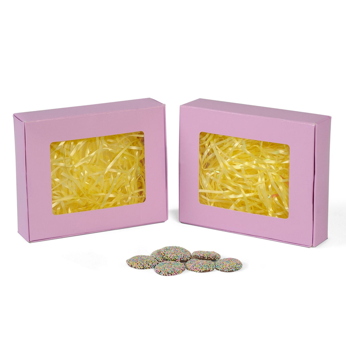 Lavender Window - Bunny Mold Candy Box - 6 x 5 x 1-1/2"