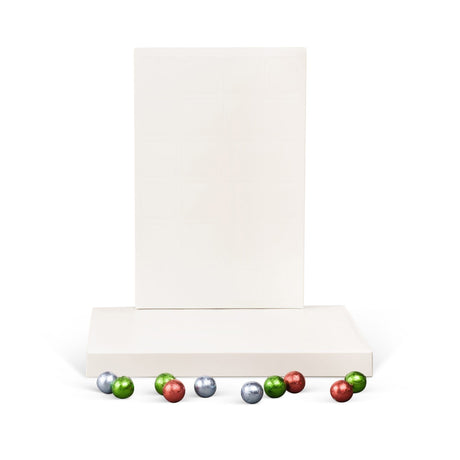 White - Advent Calendar - 10-7/8 x 7-1/8 x 1"
