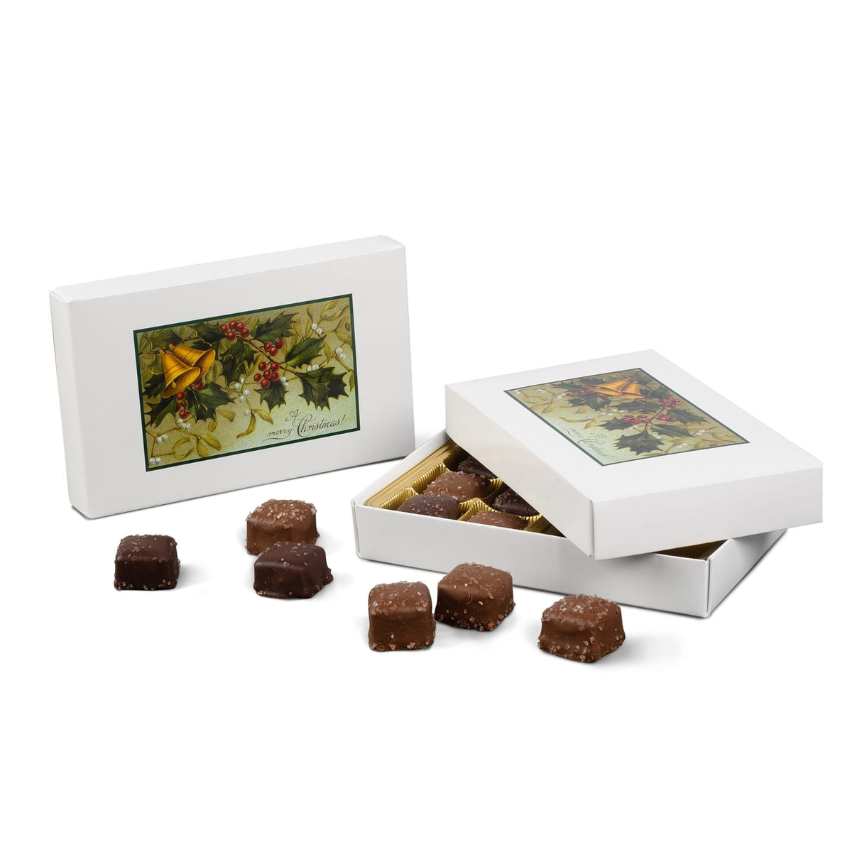 Mistle Toe - Candy Box Lid - (1/2 lb x 2 Layers) 7-1/8 x 4-1/2 x 1-1/8"