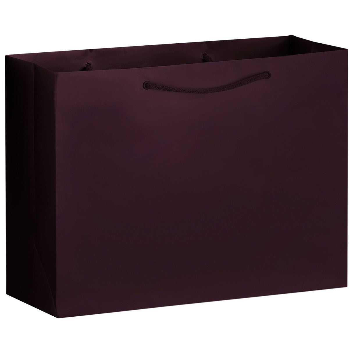 Gloss Burgundy - Gloss Euro Tote - 16 x 4-3/4 x 13"