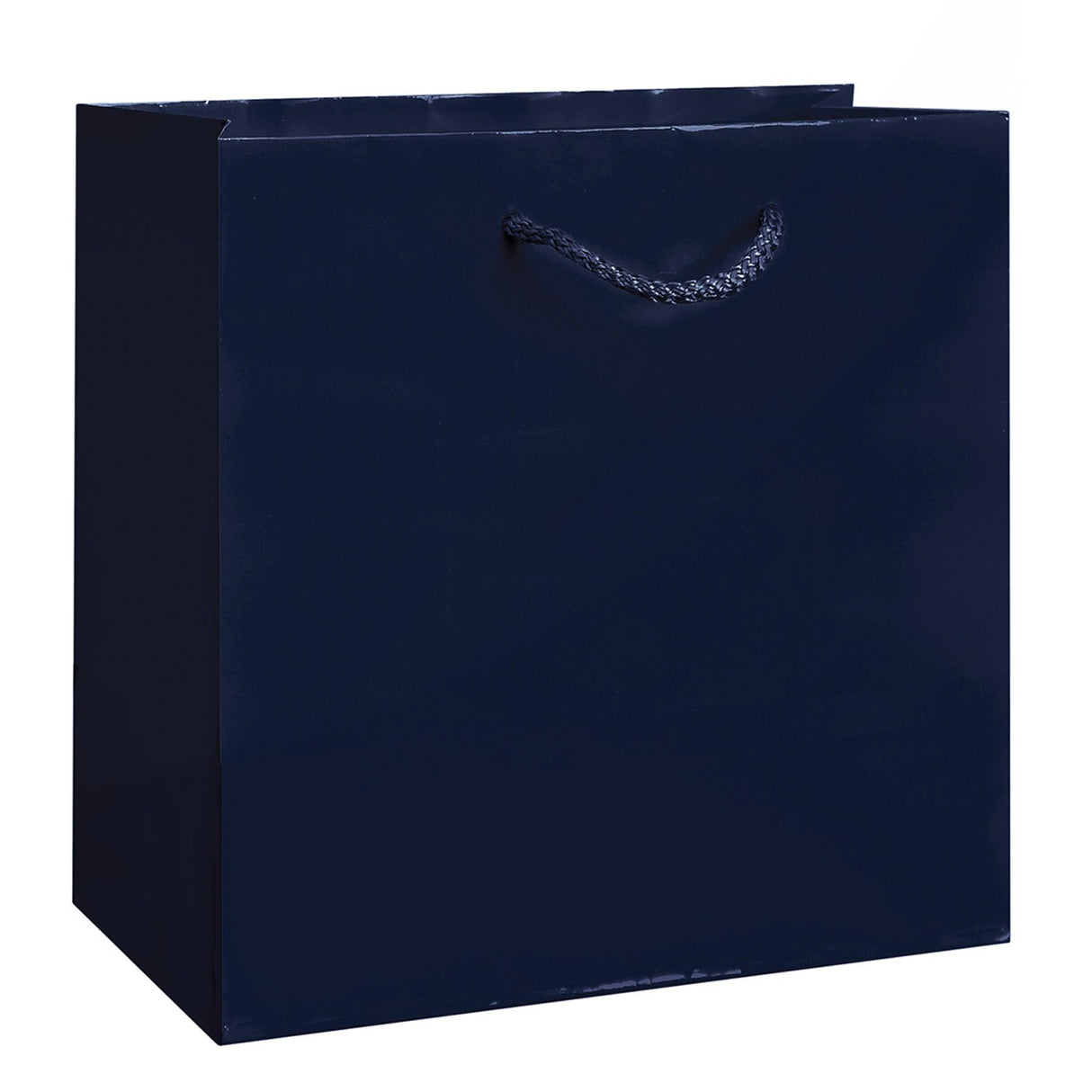 Gloss Navy - Gloss Euro Tote - 6-1/2 x 3-1/2 x 6-1/2"