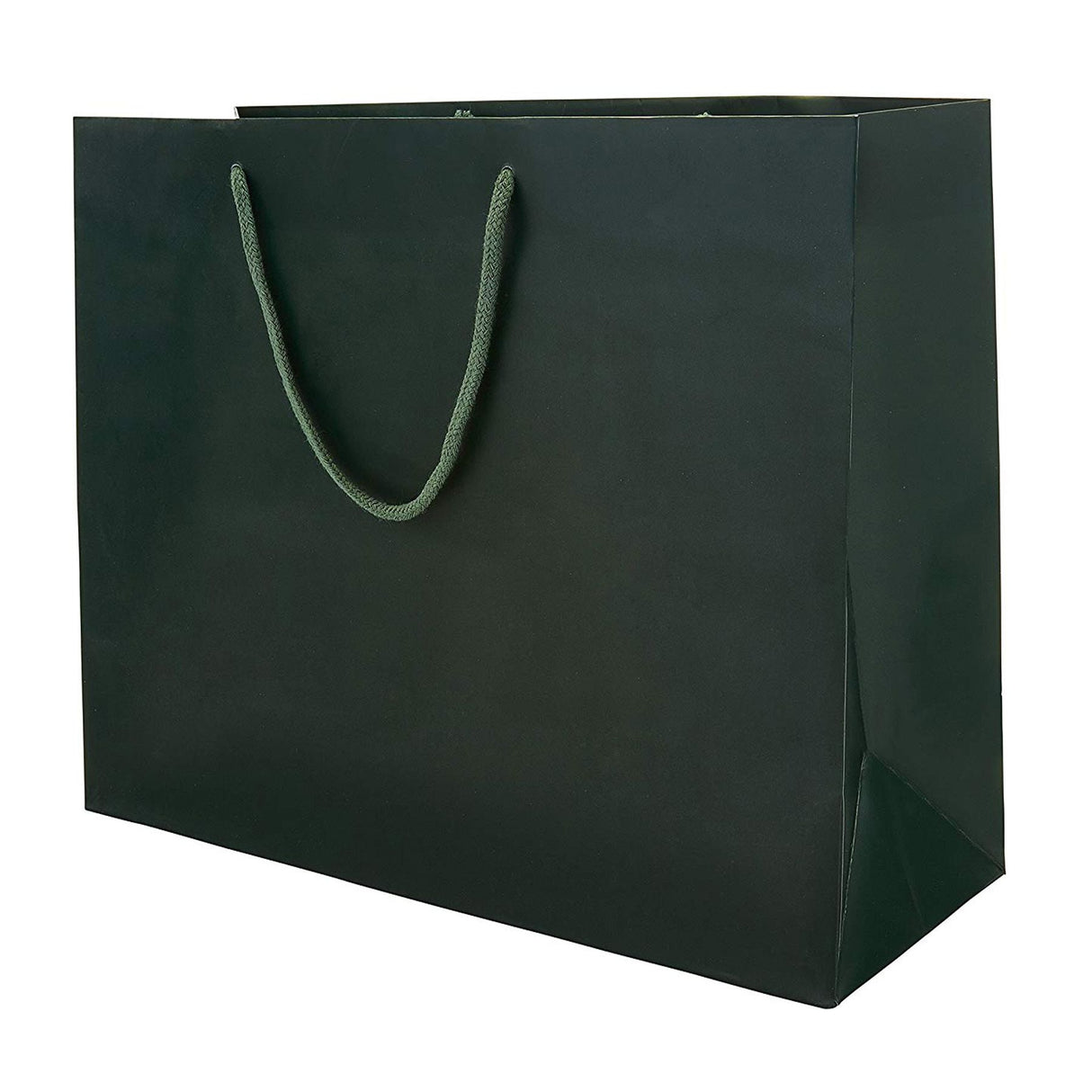 Matte Hunter Green - Matte Euro Tote - 20 x 6 x 16"