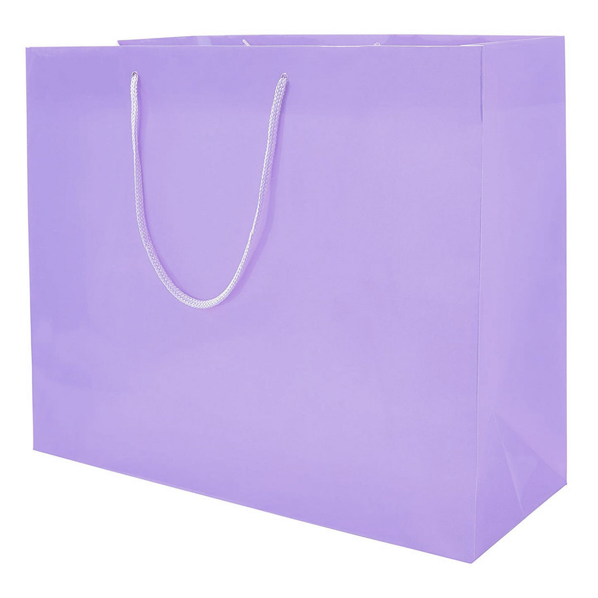 Matte Lavender - Matte Euro Tote - 20 x 6 x 16"