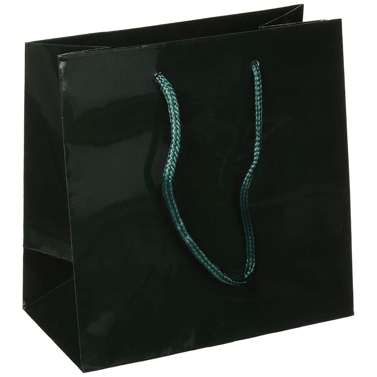 Gloss Hunter Green - Gloss Euro Tote - 6-1/2 x 3-1/2 x 6-1/2"