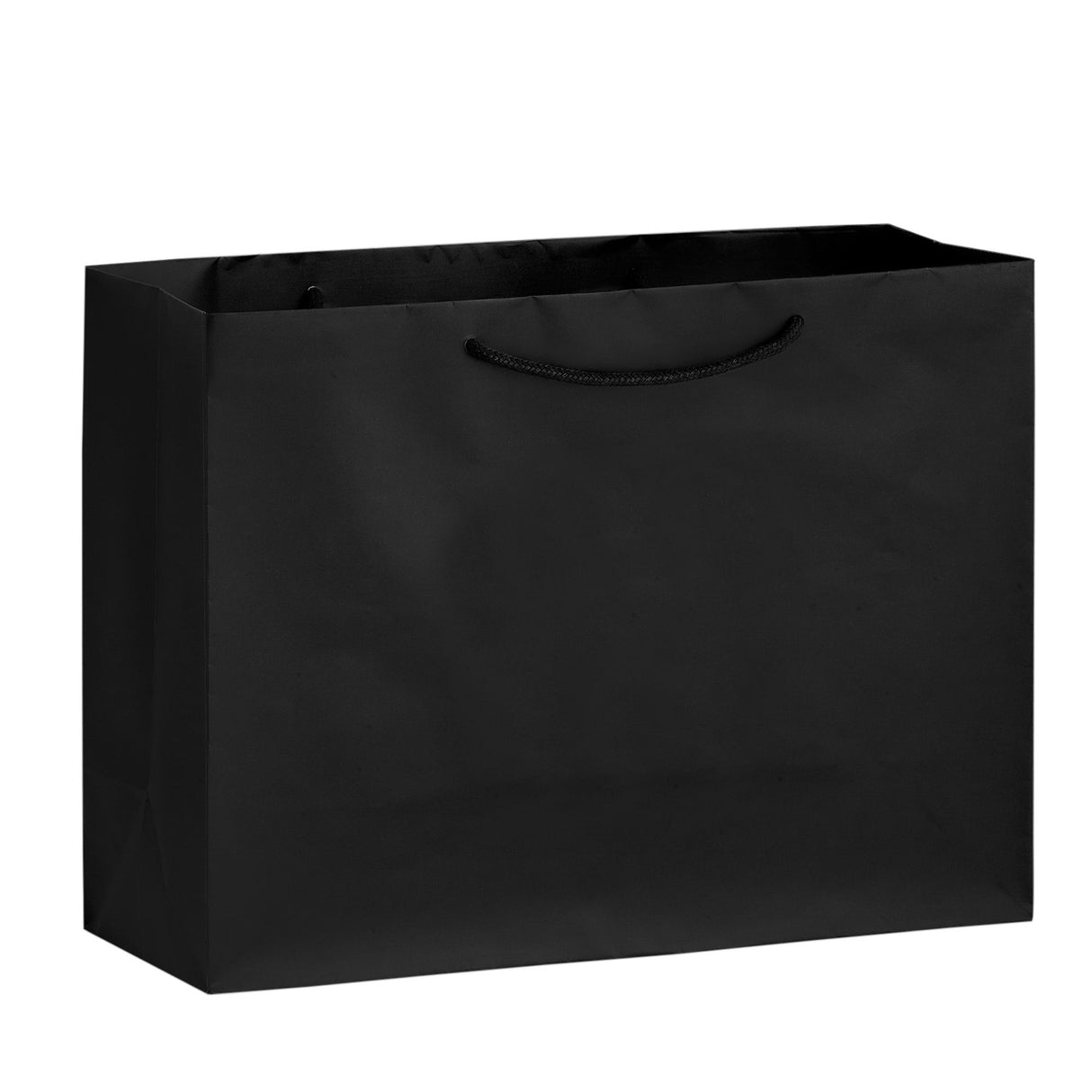 Gloss Black - Gloss Euro Tote - 16 x 4-3/4 x 13"
