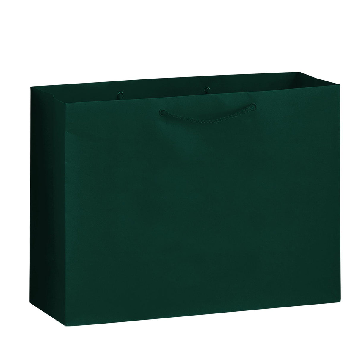 Gloss Hunter Green - Gloss Euro Tote - 16 x 4-3/4 x 13"