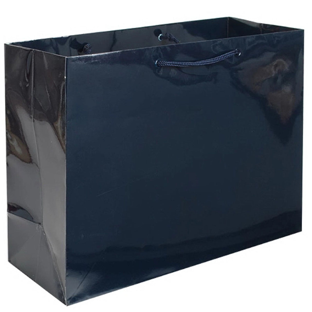 Gloss Navy - Gloss Euro Tote - 20 x 6 x 16"