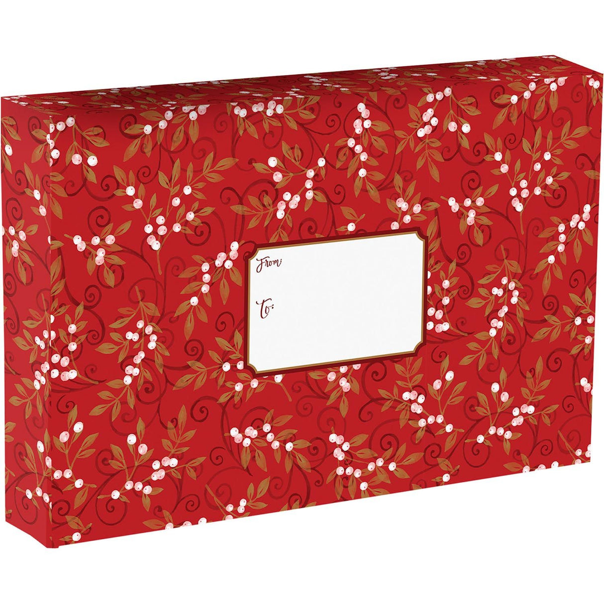 Holiday Floral - Theme Mailing Box - 18 x 3 x 12"