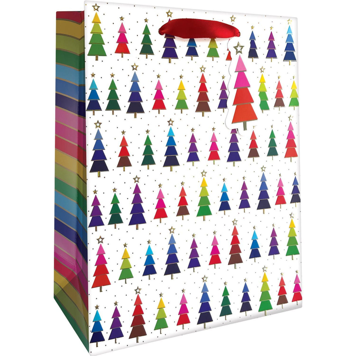 Rainbow Trees - Gift Bag - 10 x 5 x 12-1/2"