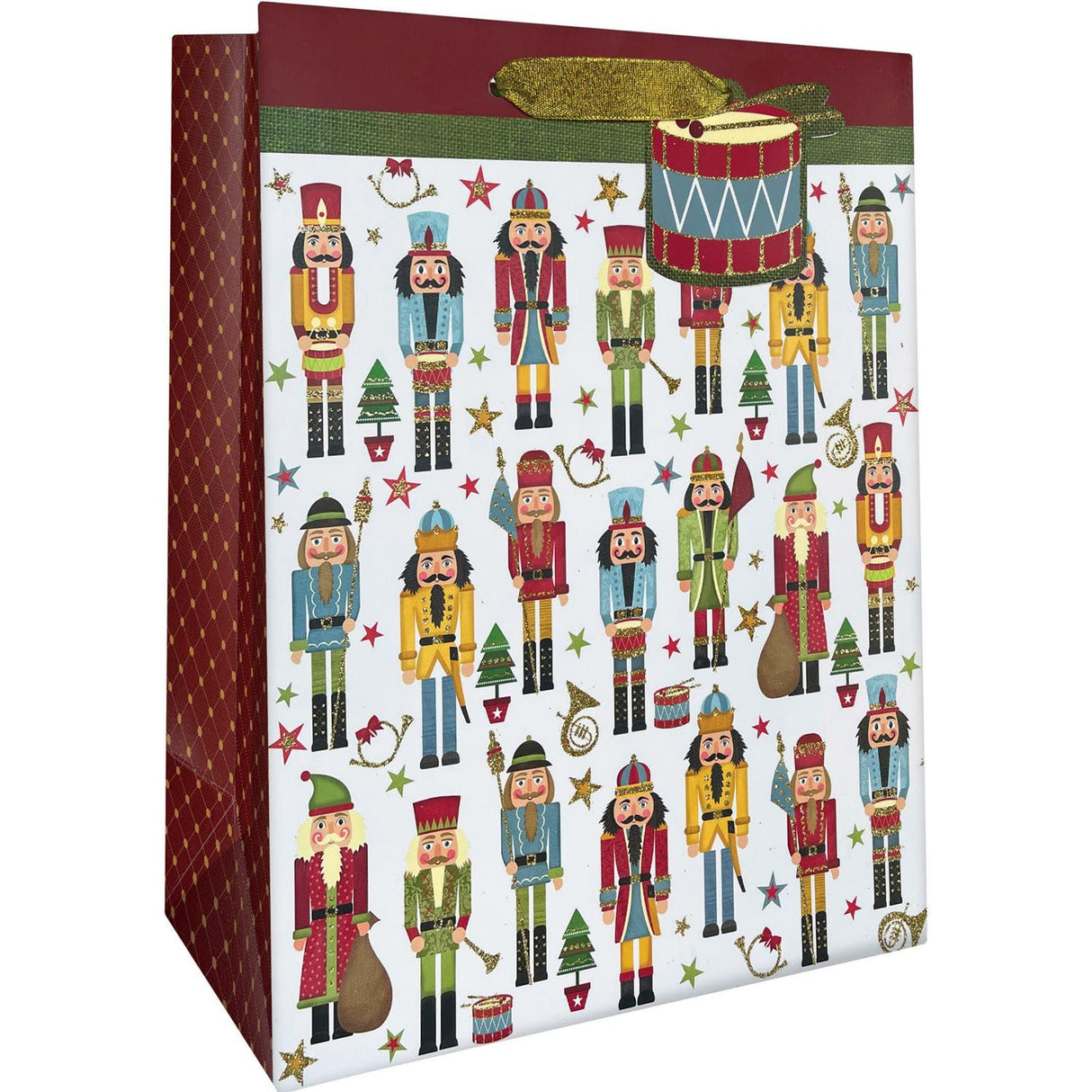 Traditional Nutcracker - Gift Bag - 10 x 5 x 12-1/2"