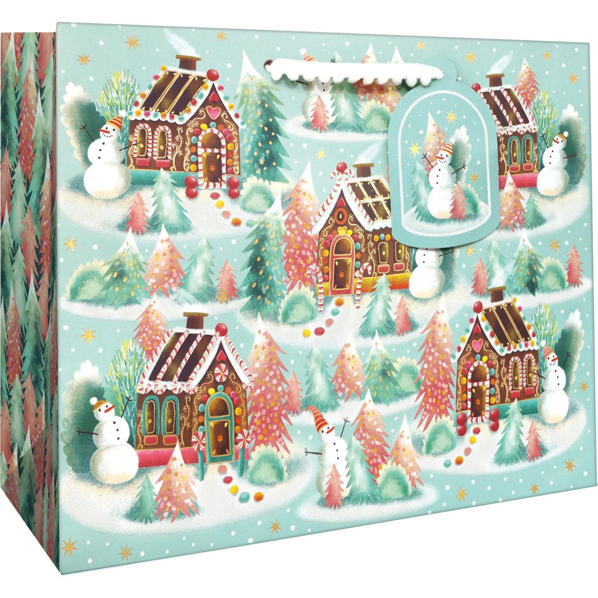 Gingerbread Dreams - Gift Bag - 12-1/2 x 5 x 10"