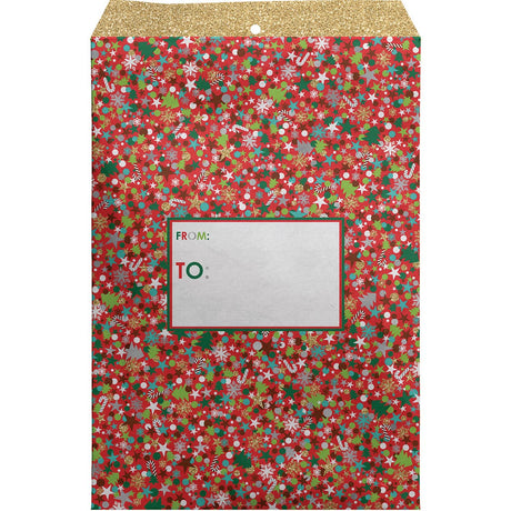 Christmas Party - Theme Mailing Envelope - 11 x 1/2 x 15-1/2"