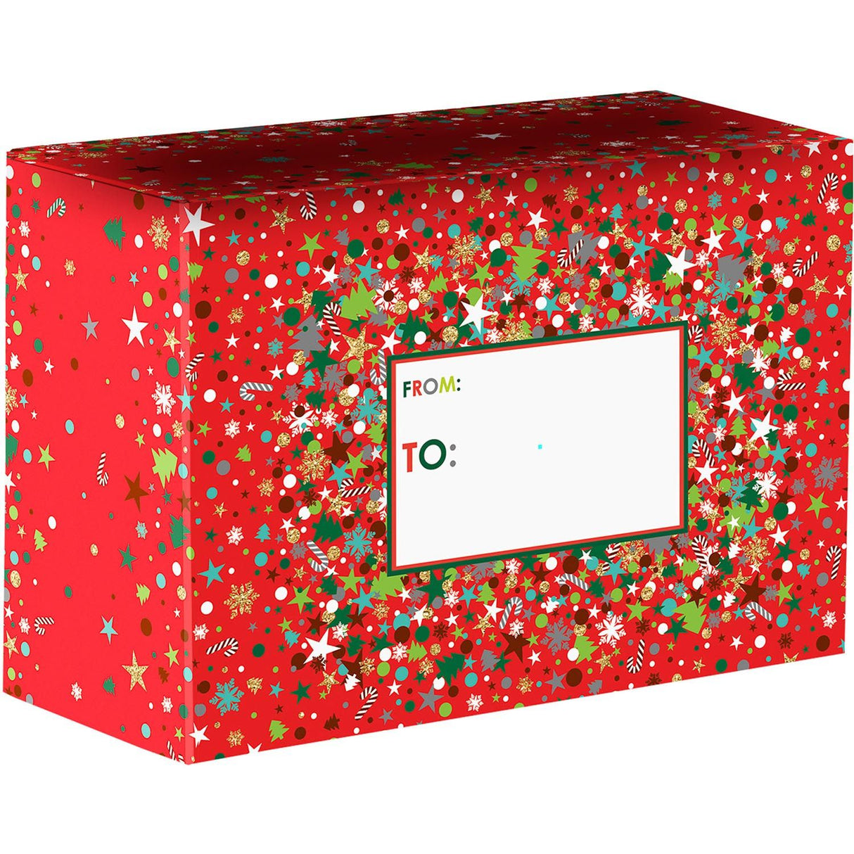 Christmas Party - Theme Mailing Box - 12 x 6 x 9"