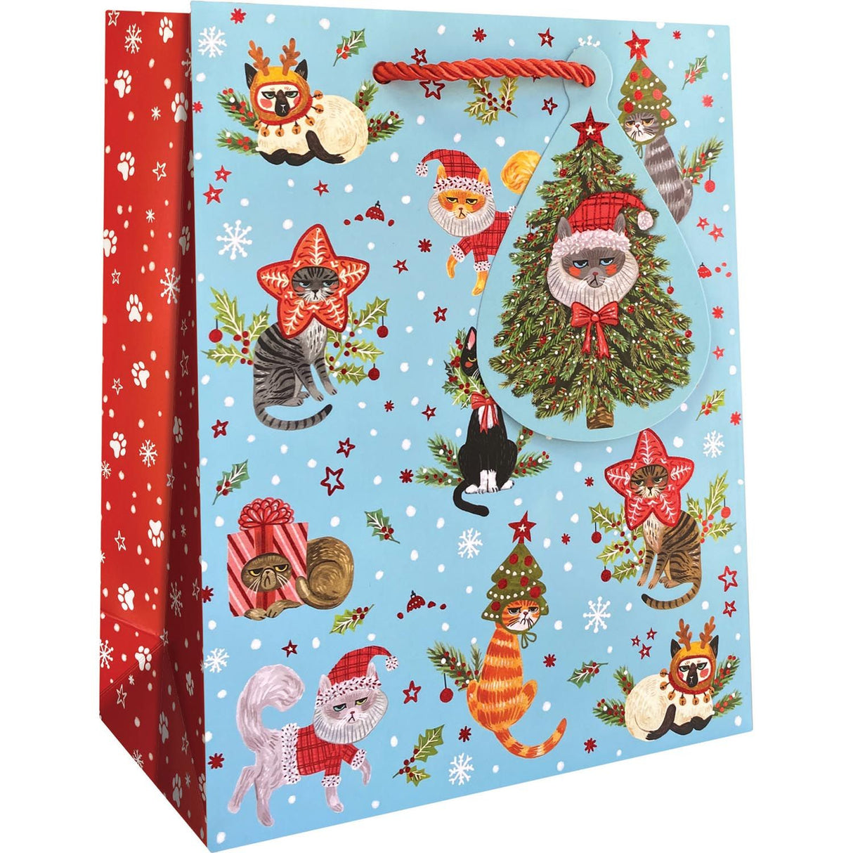Naughty Cats - Gift Bag - 8 x 4 x 10"