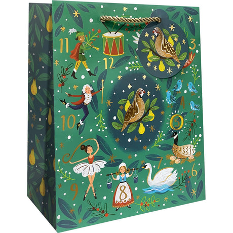12 Days - Gift Bag - 8 x 4 x 10"