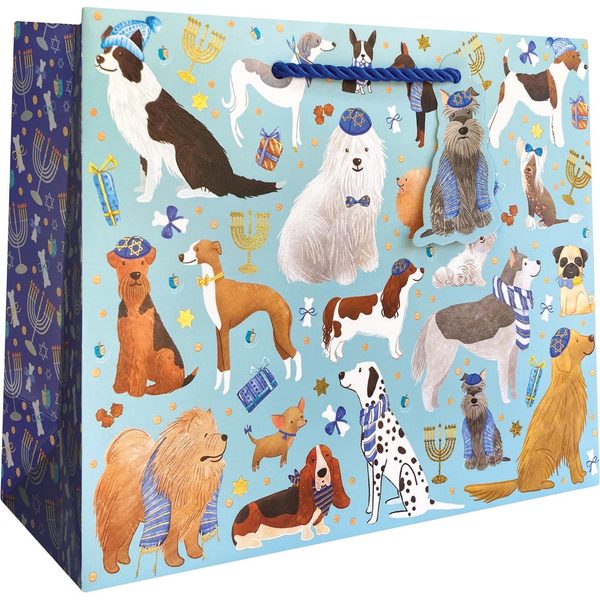 Yarmulke - Gift Bag - 10 x 4 x 8"