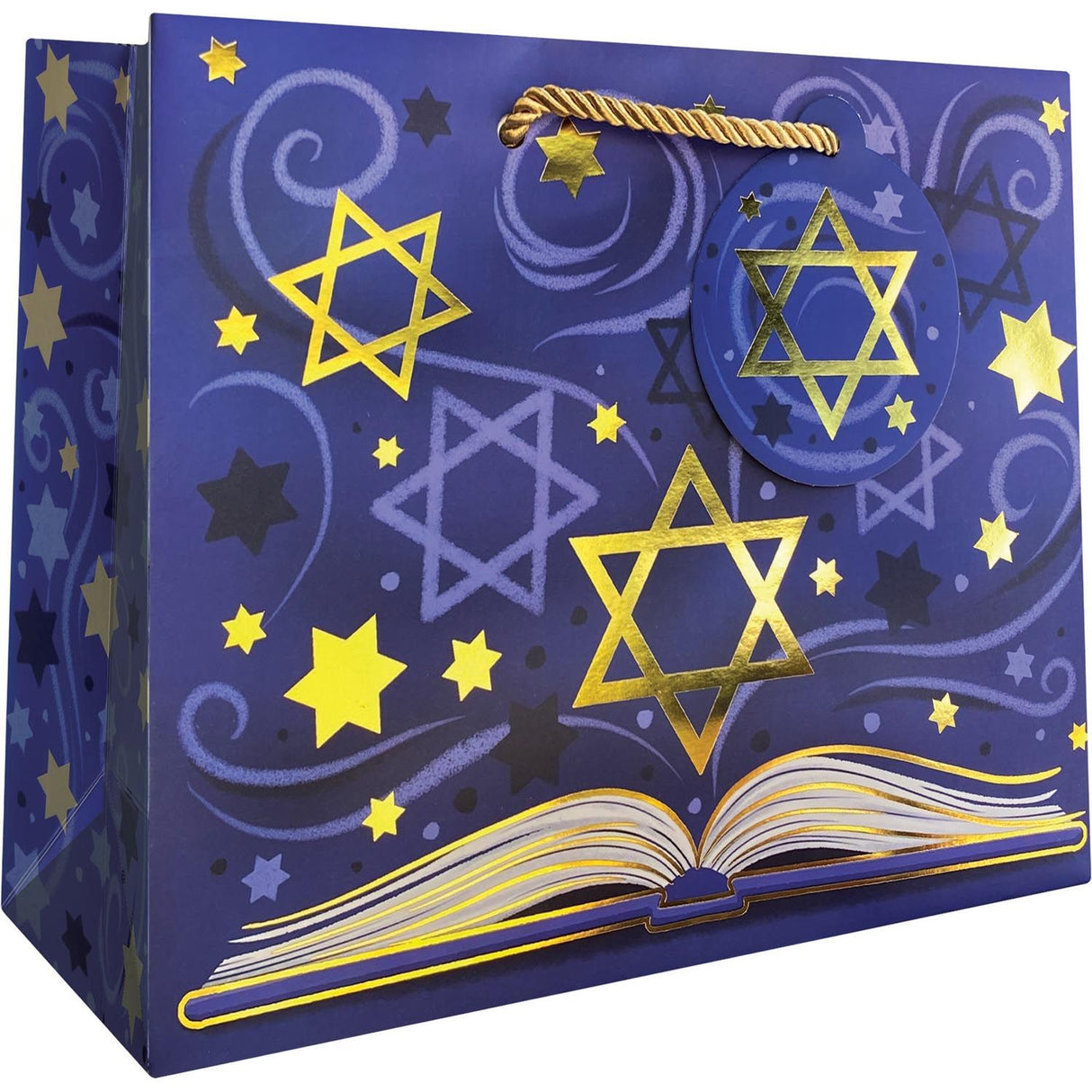 Hanukkah Sefer - Gift Bag - 10 x 4 x 8"