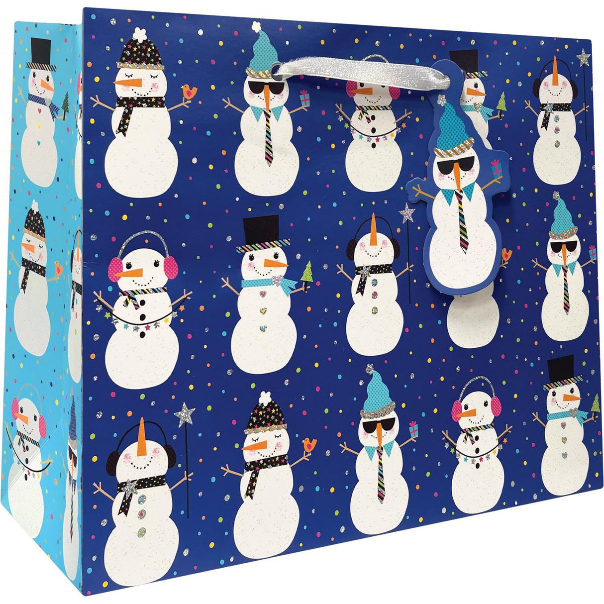 Snowman Party - Gift Bag - 10 x 4 x 8"