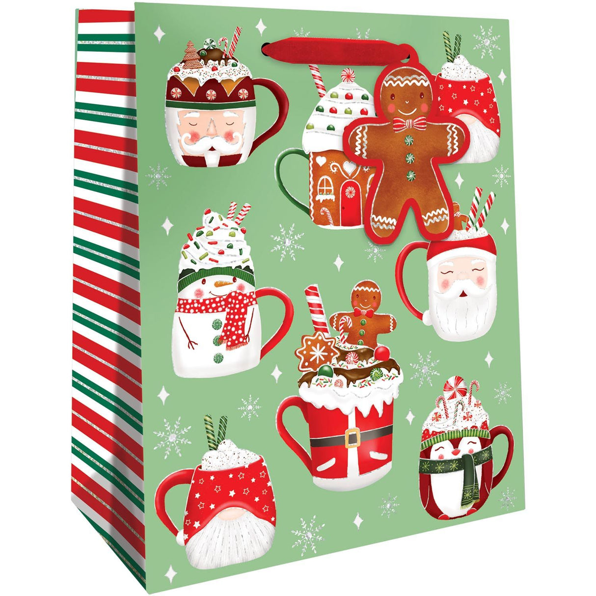 Cocoa Christmas - Gift Bag - 8 x 4 x 10"