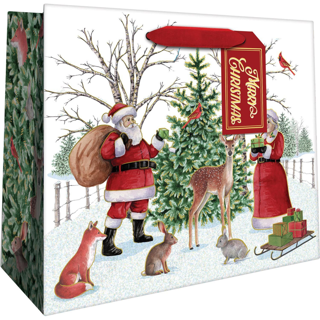 Woodland Wonder - Gift Bag - 10 x 4 x 8"