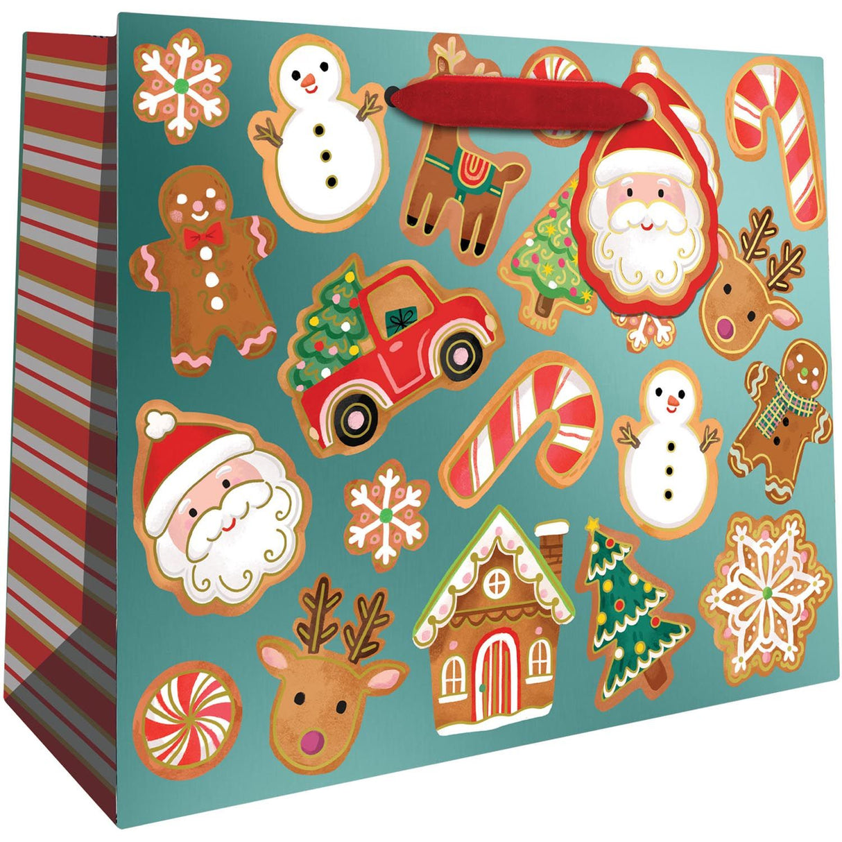 Christmas Cookies - Gift Bag - 10 x 4 x 8"