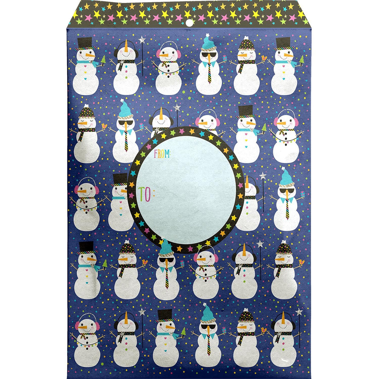 Snowman Party - Theme Mailing Envelope - 9 x 1/2 x 12"