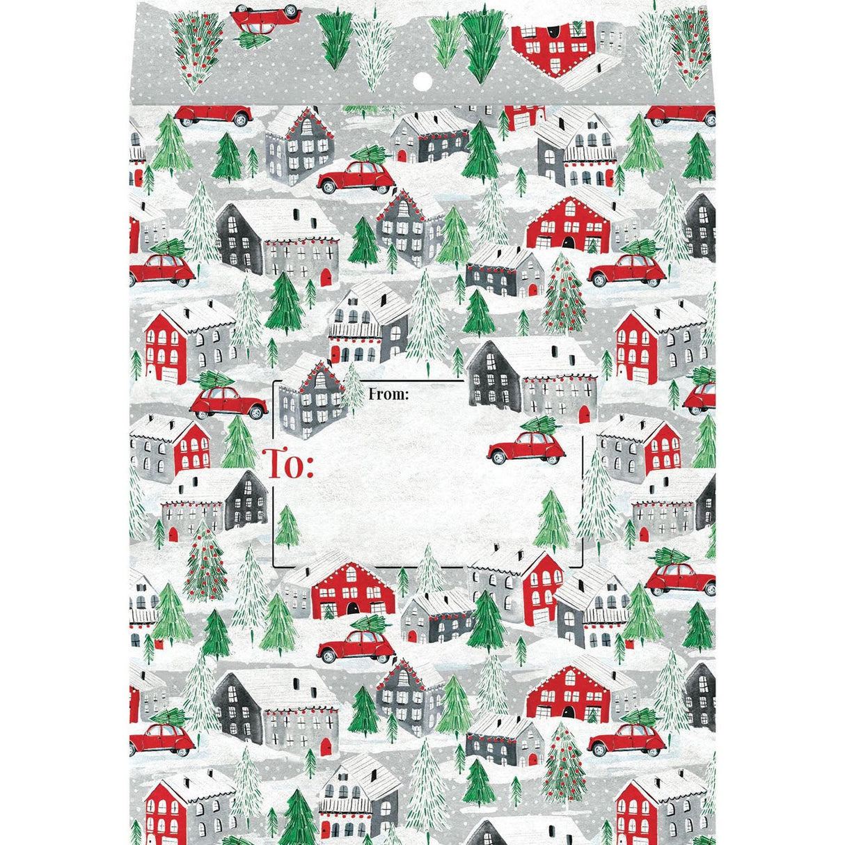 Christmas Town - Theme Mailing Envelope - 9 x 1/2 x 12"
