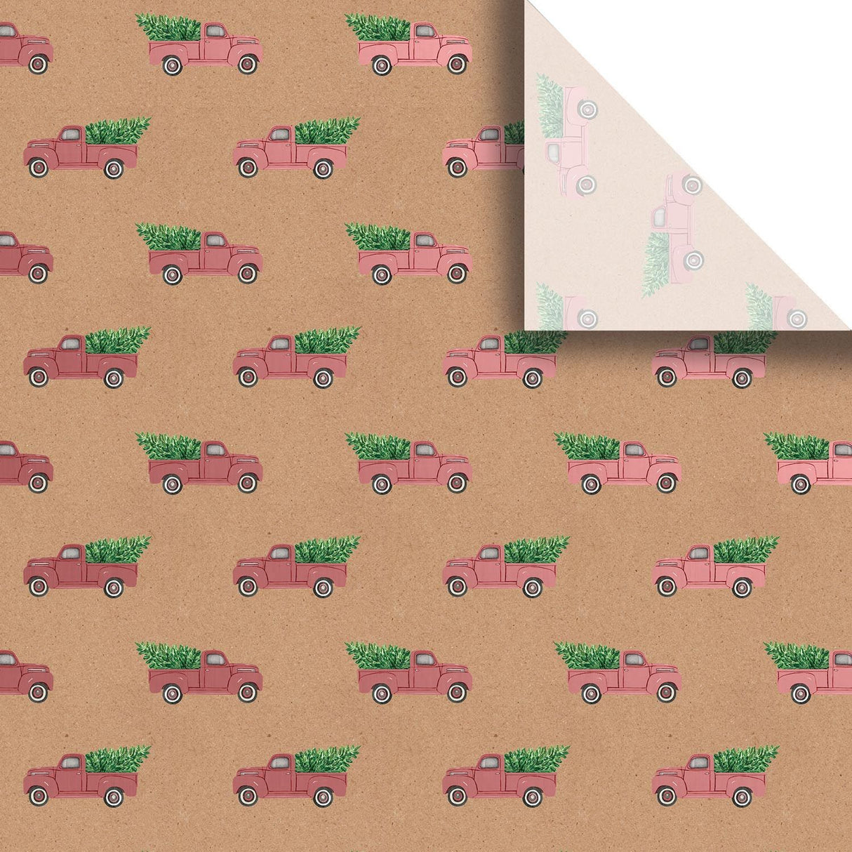 Red Pickup Truck - Gift Tissue - 20 x 30"