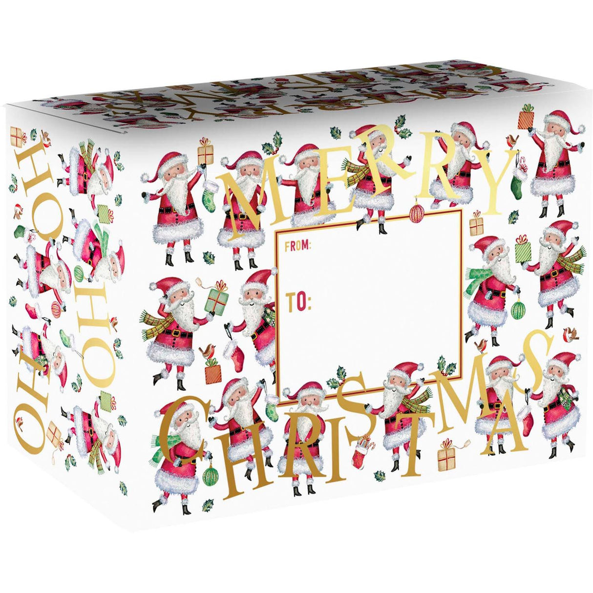Santa Christmas - Theme Mailing Box - 9-1/2 x 4 x 6-1/2"