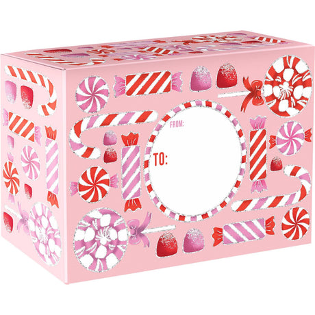Candy Christmas - Theme Mailing Box - 9-1/2 x 4 x 6-1/2"
